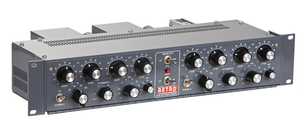 Retro Instruments 2A3 Dual Channel EQ