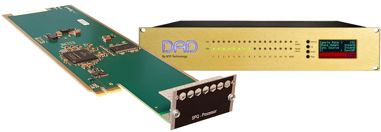 DAD 128 ch. SPQ - Speaker EQ and delay Card