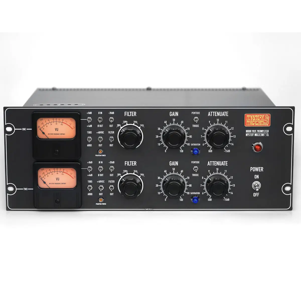 Mystery Magicians M808A Dual Valve Preamp