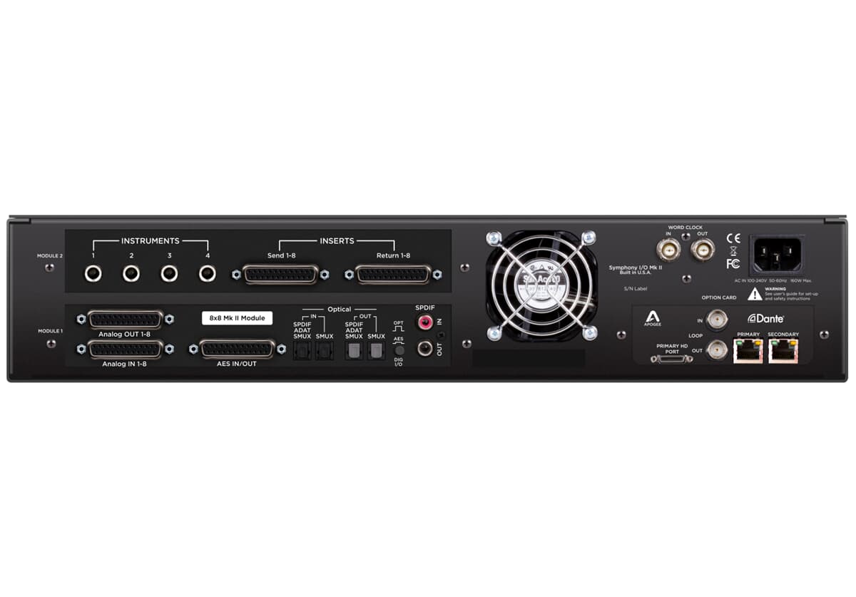 Apogee Symphony I/O Mk II 8X8+8MP Dante