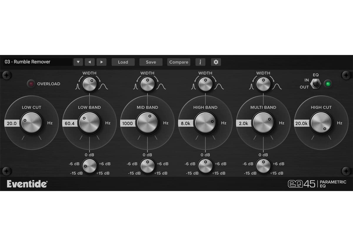 Eventide EQ45 4-band Parametric EQ