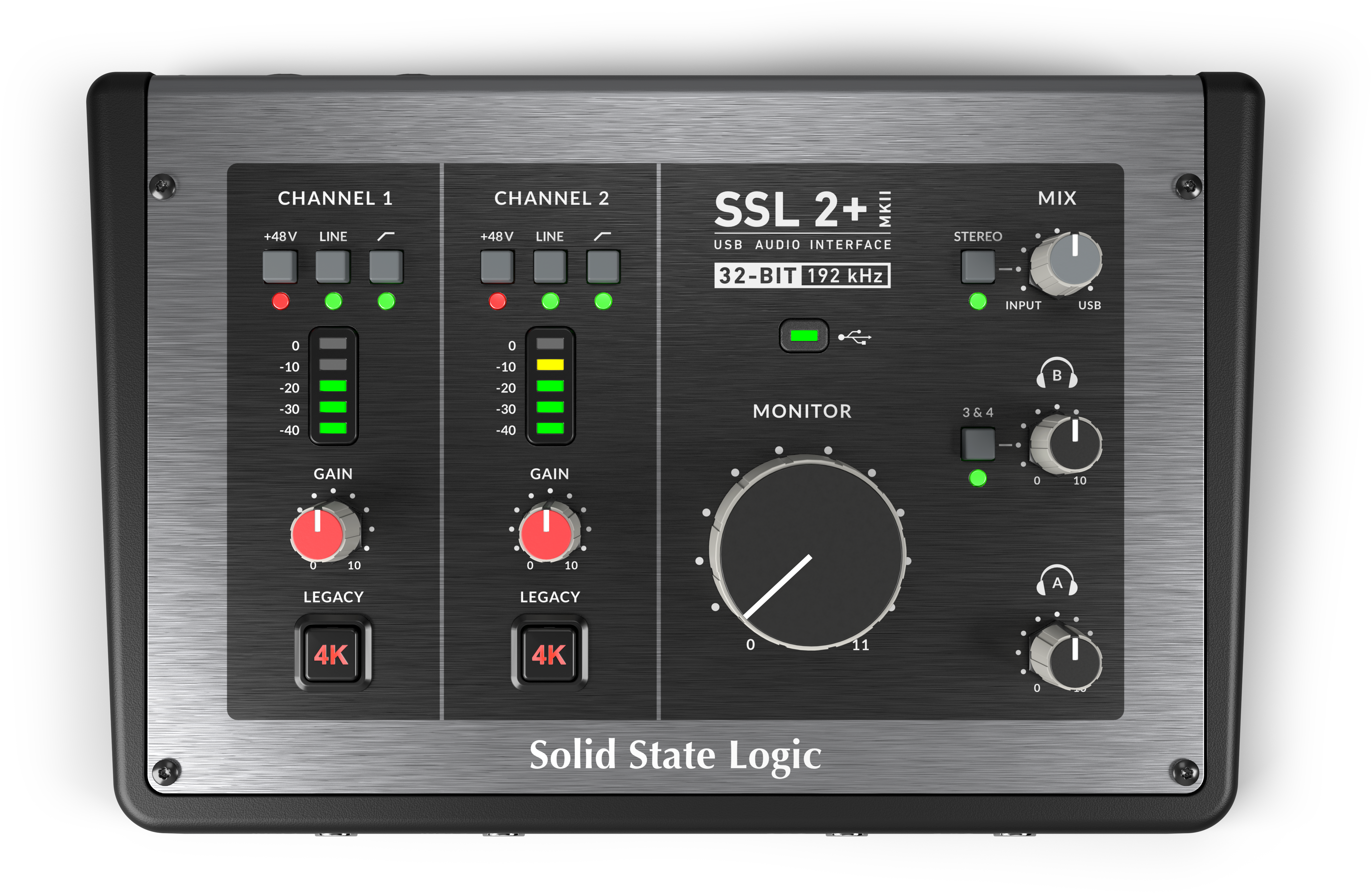 Solid State Logic SSL 2+ MKII USB Audio Interface 