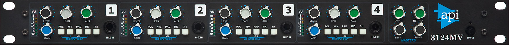 API 3124MV Mic Preamp