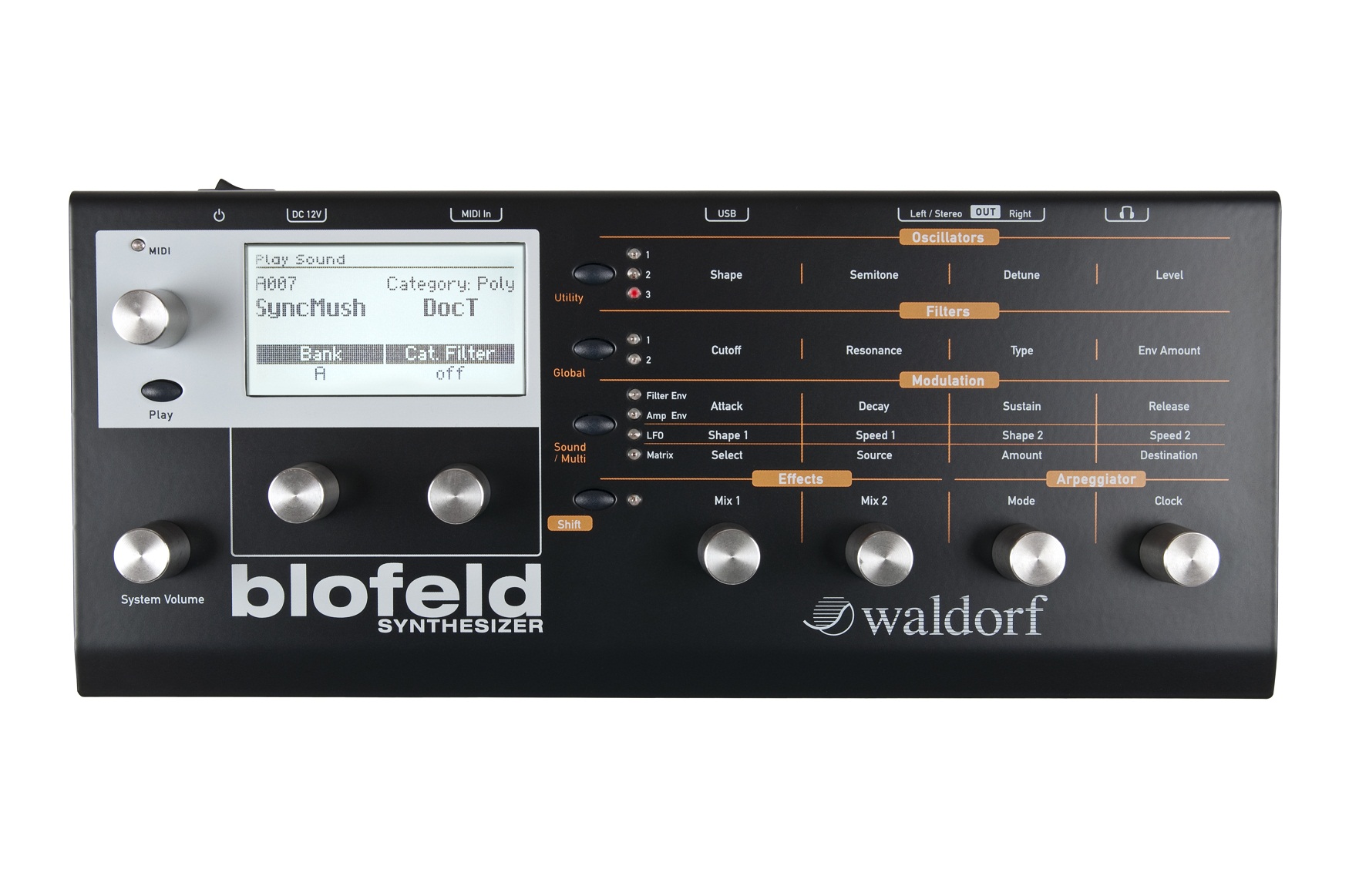 Waldorf Blofeld DT (black)